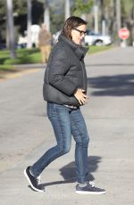 JENNIFER GARNER Out for Coffee with a Friend in Santa Monica 01/18/2023