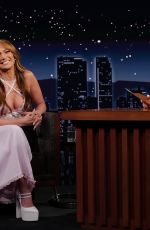 JENNIFER LOPEZ at Jimmy Kimmel Live 01/18/2023
