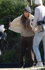 JENNIFER LOPEZ Filming Reshoots for The Mother in Los Angeles 01/19/2023