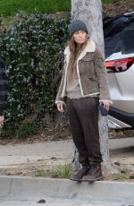 JENNIFER LOPEZ Filming Reshoots for The Mother in Los Angeles 01/19/2023