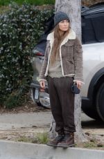 JENNIFER LOPEZ Filming Reshoots for The Mother in Los Angeles 01/19/2023
