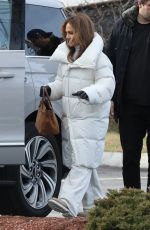 JENNIFER LOPEZ Out and About in Boston 01/10/2023