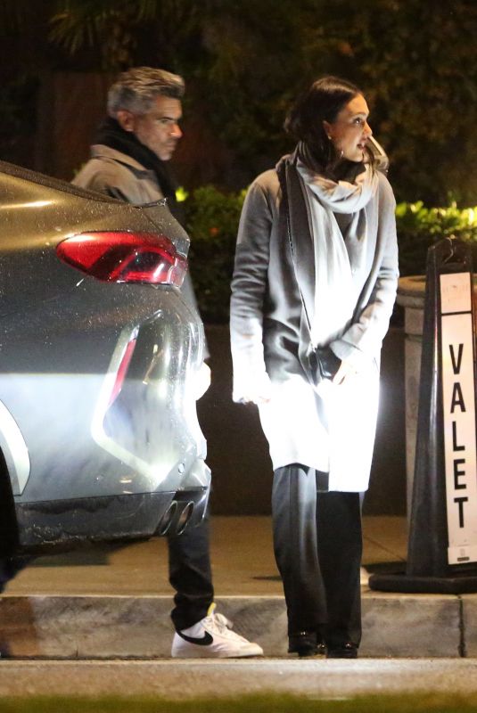 JESSICA ALBA and Cash Warren Leaves Baltaire Restaurant in Los Angeles 01/05/2023