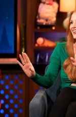 JESSICA CHASTAIN at Watch What Happens Live in New York 01/06/2023