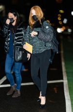 JESSICA CHASTAIN Night Out in New York 01/03/2023
