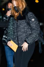 JESSICA CHASTAIN Night Out in New York 01/03/2023