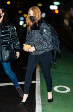 JESSICA CHASTAIN Night Out in New York 01/03/2023