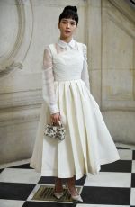 JISOO at Christian Dior Show at Paris Fashion Week 01/23/2023
