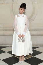JISOO at Christian Dior Show at Paris Fashion Week 01/23/2023