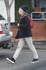JODIE FOSTER and ALEXANDRA HEDISON on a Lunch Date at Mauro