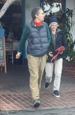 JODIE FOSTER and ALEXANDRA HEDISON on a Lunch Date at Mauro