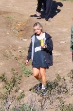JOEY KING and SABRINA CARPENTER Out Hiking in Hollywood Hills 01/08/2023