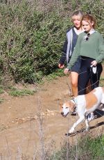 JOEY KING and SABRINA CARPENTER Out Hiking in Hollywood Hills 01/08/2023