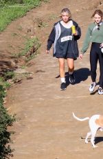 JOEY KING and SABRINA CARPENTER Out Hiking in Hollywood Hills 01/08/2023