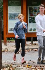 JOEY KING and Steven Piet Out with Their Dog in Los Angeles 01/02/2023