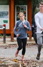 JOEY KING and Steven Piet Out with Their Dog in Los Angeles 01/02/2023