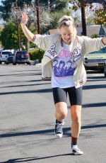 JOJO SIWA and SAVANNAH DEMMERS Leaves Personal Training Session in Los Angeles 01/21/2023