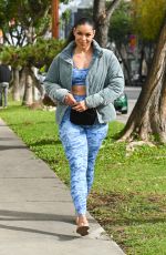 JORDIN SPARKS Leaves a Gym in Los Angeles 01/03/2023