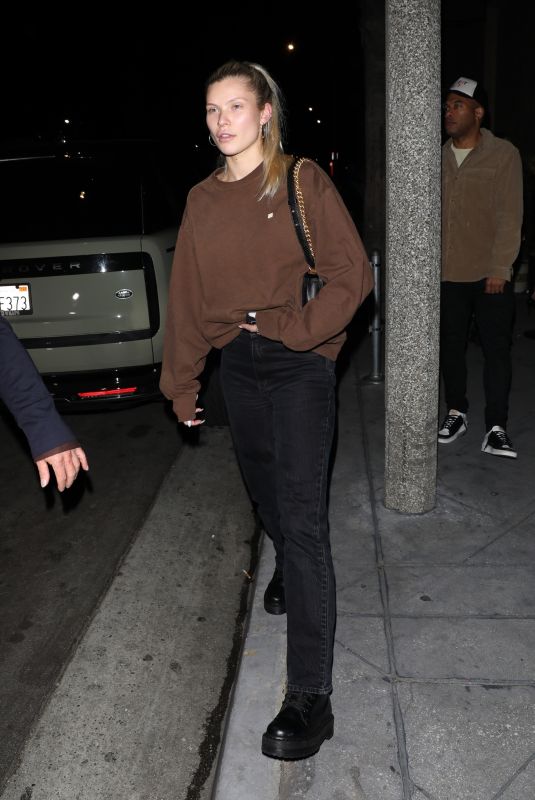 JOSIE CANSECO Arrives at Fleur Room in West Hollywood 01/13/2023