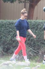 JUDY GREER and Dean E Johnsen Out with Their Dog in Beverly Hills 01/07/2023