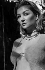 JULIA WULF - Black and White Photoshoot, November 2022
