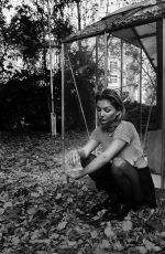 JULIA WULF - Black and White Photoshoot, November 2022
