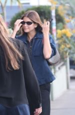 KAIA GERBER Arrives at All Time Restaurant in Los Feliz 01/26/2023