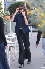 KAIA GERBER Arrives at All Time Restaurant in Los Feliz 01/26/2023