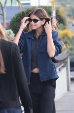 KAIA GERBER Arrives at All Time Restaurant in Los Feliz 01/26/2023