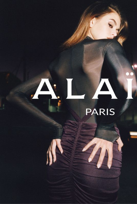 KAIA GERBER for Alaia Spring 2023 Campaign