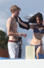 KAIA GERBER in Bikini at New Year