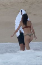 KAIA GERBER in Bikini at New Year