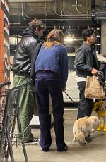 KAIA GERBER Out for Lunch with a Friend in Los Angeles 01/14/2023
