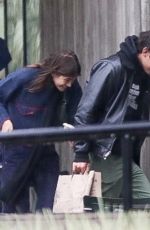 KAIA GERBER Out for Lunch with a Friend in Los Angeles 01/14/2023