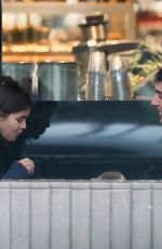 KAIA GERBER Out for Lunch with a Friend in Los Angeles 01/14/2023