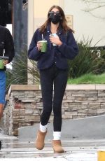 KAIA GERBER Out with a Friend in Los Feliz 01/10/2023