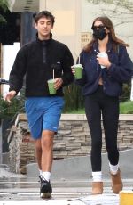 KAIA GERBER Out with a Friend in Los Feliz 01/10/2023