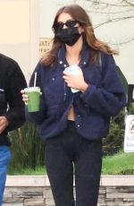 KAIA GERBER Out with a Friend in Los Feliz 01/10/2023