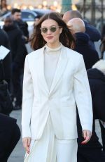 KARLIE KLOSS Arrives at Dior Homme Fashion Show at PFW in Paris 01/20/2023