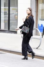 KARLIE KLOSS at a Photoshoot for Louis Vuitton in New York 01/11/2023