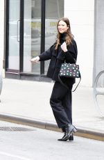 KARLIE KLOSS at a Photoshoot for Louis Vuitton in New York 01/11/2023