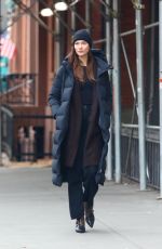 KARLIE KLOSS Out and About in New York 01/08/2023