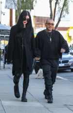 KAT VON D and Rafael Reyes Out for Lunch in Los Angeles 01/27/2023