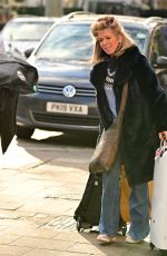 KATE GARRAWAY Leaves Global Radio Studios in London 01/20/2023