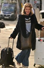 KATE GARRAWAY Leaves Global Radio Studios in London 01/20/2023