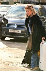KATE GARRAWAY Leaves Global Radio Studios in London 01/20/2023