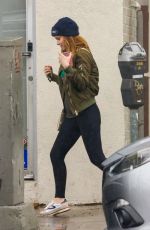 KATE MARA Heading to Workout in Los Angeles 01/09/2023