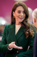 KATE MIDDLETON at a Tour of Kirkgate Market in Leeds 01/31/2023