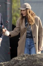 KATHARINE MCPHEE and David Foster Visit Their New Home Site in Brentwood 01/11/2023