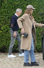 KATHARINE MCPHEE and David Foster Visit Their New Home Site in Brentwood 01/11/2023